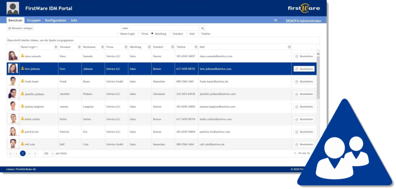 Verbindung von Microsoft 365 und SharePoint Online mit IDM-Portal verbessern