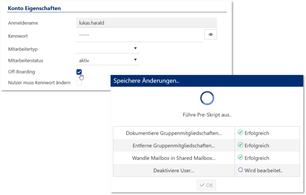 User Lifecycle im IDM-Portal abbilden User Lifecycle im IDM-Portal abbilden